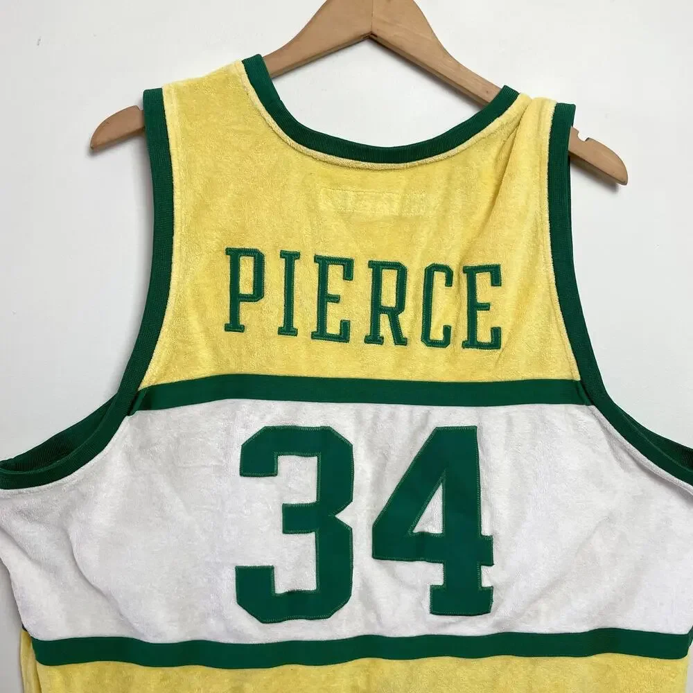 Boston Celtics Pierce 34 Throwback Jersey 1914-15 Sz‎ XL Hardwood Classics Retro